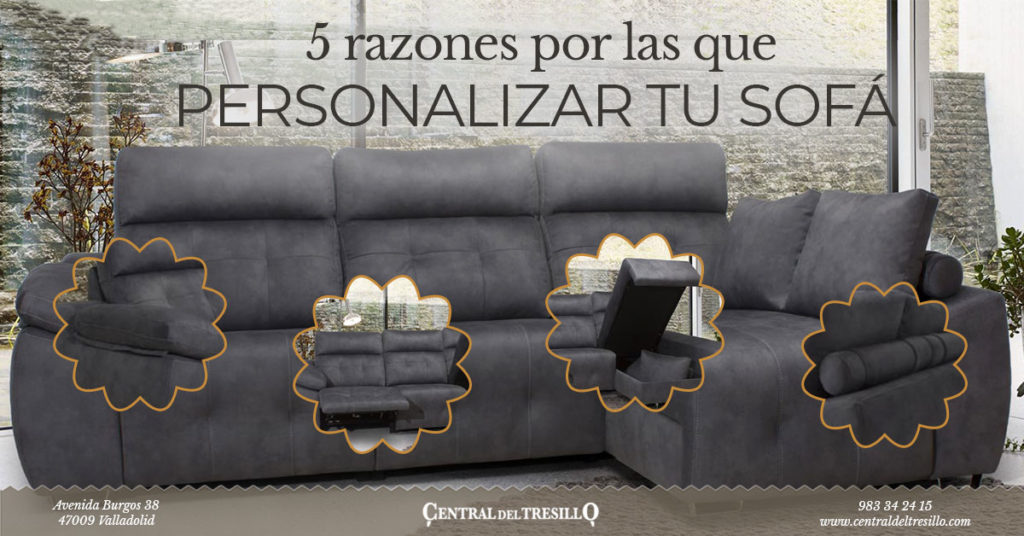 razones personalizar sofa