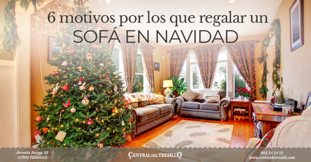 por que regalar sofá en navidad