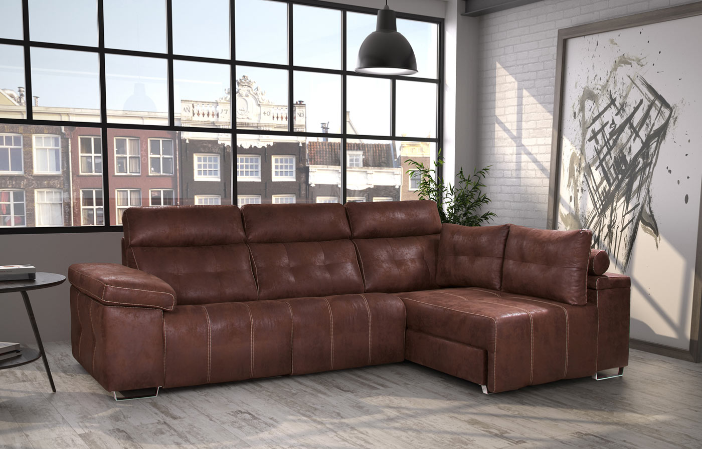 Sofa Reclinable Electrico